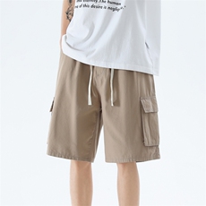 2024夏季复古工装短裤男ins直筒休闲裤D321-K019-P45，男装休闲裤，电商D321