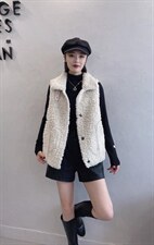 皮毛马甲，女装马甲，嫣然贝阁