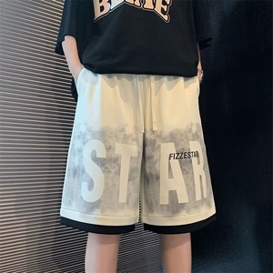 2025新款大码夏季新款男士短裤宽松休闲运动五分裤潮流百搭中图片