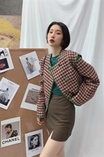 现货秋款小香风外套，其它，维多利亚