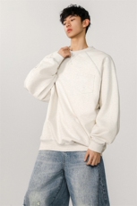 1可二开华棉卫衣男:表面棉底部聚酯纤维WY77972P50控78，男装卫衣，星座226-2