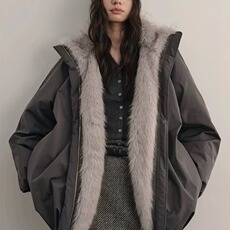 加绒加厚冬款男女高领毛领立领保暖棉袄面包服外套MY269P86，男装棉衣，星座1013-1
