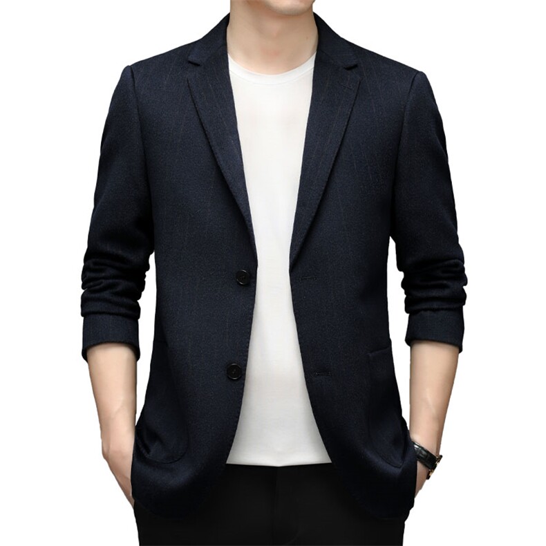 羊毛呢外套男士秋冬商务休闲单西服宽松商务休闲西装YL98188-P375,男装西服,电商B212（原钱塘6029）