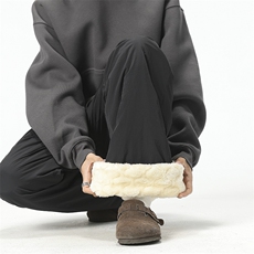 冬季加绒加厚防风棉裤无影墙XZ604-K126-P65控88，男装棉裤，星座604