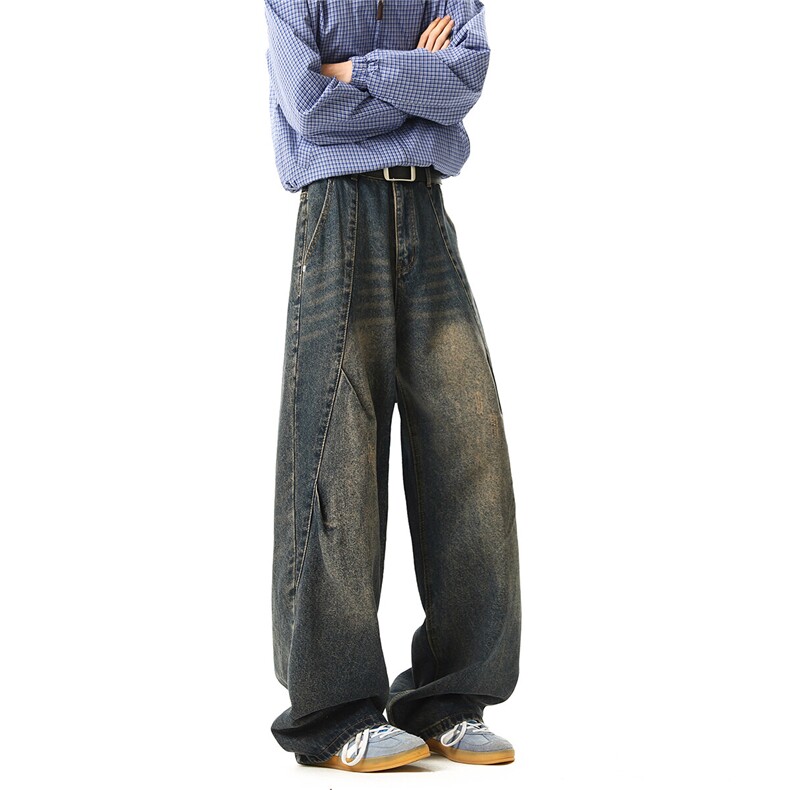 【现货】美式复古牛仔裤4XZ502-K814-P65控89,男装牛仔裤,星座502