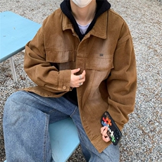 美式复古做旧水洗牛仔外套男女嘻哈帅气牛仔外套MW09P70，男装夹克，星座1116-2