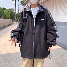 2025春季新款两面穿秋季工装外套男潮流宽松韩版夹克JK8702/P44，男装夹克，星座506