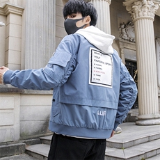 男士外套春季新款棒球服韩版潮流工装青少年休闲夹克DS321TP85，男装夹克，电商A102