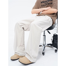 特批38控68美式阔腿工装休闲裤直筒裤拼接冰感双面速干K2501，男装休闲裤，电商B370