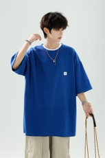 8XL-M重磅！特大码T潮牌上衣男中性华夫格短袖T恤DX304P25控39，男装T恤，电商D206-1