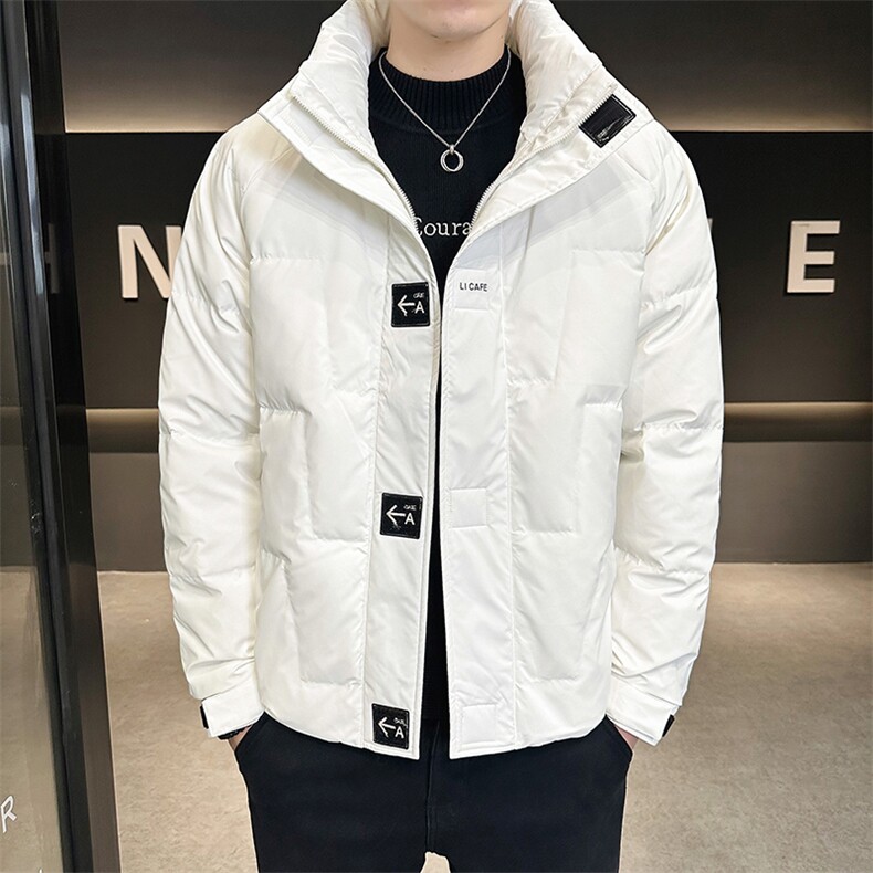 AK87801钱塘2020-3冬季厚款时尚休闲简约中年男士羽绒服P155,男装羽绒服,钱塘207-3