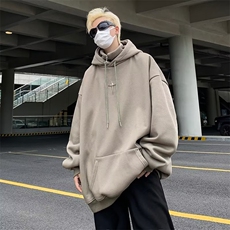 DP5980-P48美式高街十字架卫衣男春秋季宽松机能风穿搭连帽外套，女装短外套，电商C233