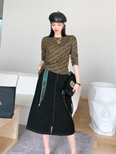 秋季新品牛仔套裙M-XXL，其它，琴菲儿