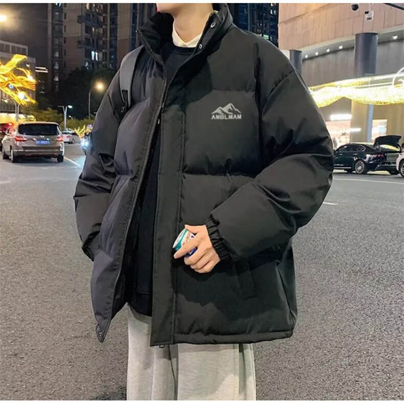 1506-1/MMY0101/P60棉衣男冬季加绒加厚棉袄外套青少年宽松立领,男装棉衣,星座1506-1