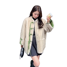 现货~~！！风皮毛一体跑量p190279，女装短外套，2C262