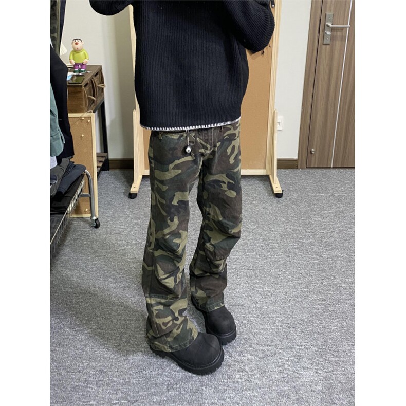 抖音质量美式迷彩牛仔裤ZK0270-P55,男装牛仔裤,星座313A(原308A-2)