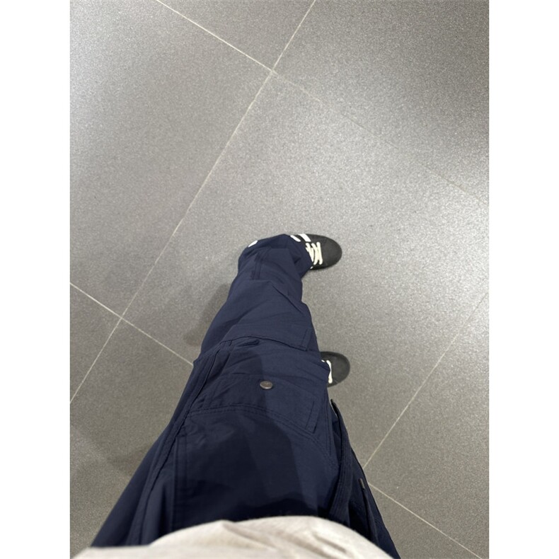 【网图】藏蓝色速干工装裤美式机能户外冲锋裤直筒KZA139LL-特P43,男装工装外套,星座1007（原301D）