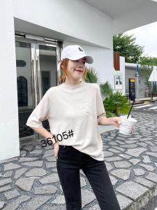 针织五分袖，其它，千百莲