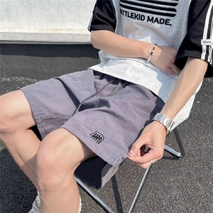 男新款青少年时尚塔丝隆刺绣休闲裤 DK5540 P25图片