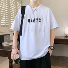 夏季男短袖t恤高品质多工艺发泡印大码T恤衫HF8398-P34，男装T恤，星座1206（原A206）