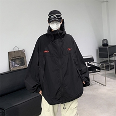 山系机能冲锋衣男夏季新款户外速干防晒夹克现货W8193-P45，男装夹克，星座512-4