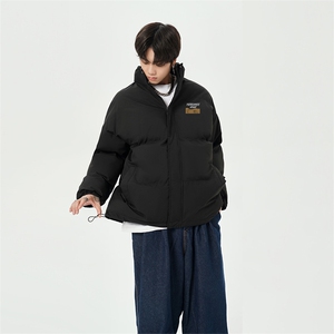 已注册白底直播抖音高品质宽松男羽绒棉面包服棉衣外套M1051P85图片