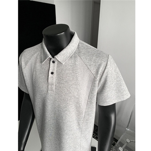 主推 重磅POLO衫短袖翻领半袖上衣cleanfit正肩t恤衫 H1093特P28图片