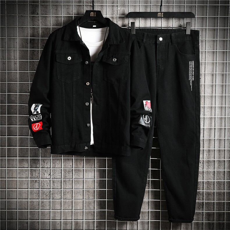 T616&708-p93限价128-牛仔情侣套装男大码夹克牛仔外套男士女士，男装工装外套，星座103A