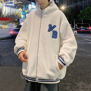 冬装青少年加绒加厚棉衣羊羔绒时尚外套男女同款 917-P110控价158图片