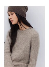 2025年秋季时尚百搭通勤简约休闲套衫，女装羊绒衫，挚尚羊绒