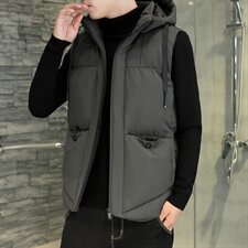 2021秋冬季新款连帽男士潮流马甲男潮流外套A438-R001，男装背心/马甲，电商A438