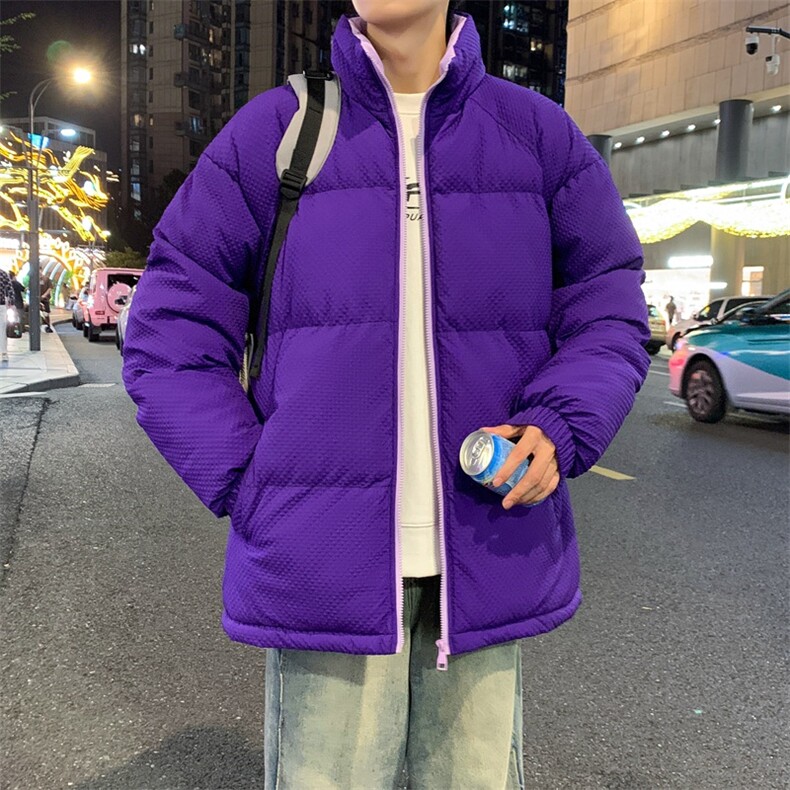 情侣面包服潮牌棉服男女加厚冬季外套轻薄防寒服棉袄M0812-P75,男装棉衣,星座308B-2