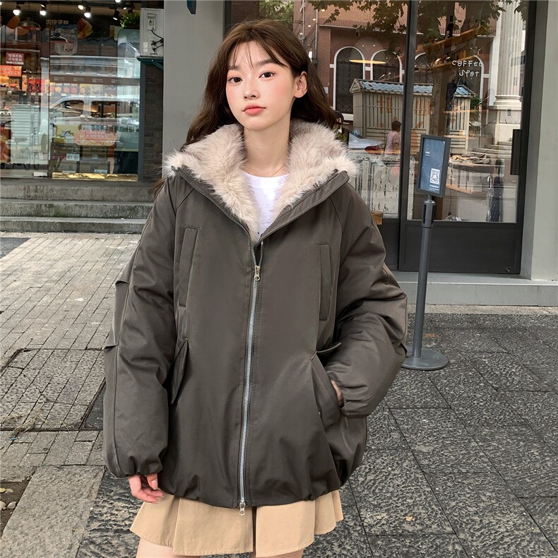 A566-P118高级拼接毛领花苞派克服巴恩风棉服男女同款外套,男装棉衣,星座911