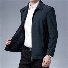 BH1963钱塘2020-2秋季新款男士翻领商务休闲夹克外套量大价优P110，男装夹克，钱塘207-2