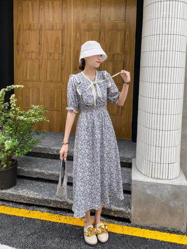 系列款花色连衣裙，女装连衣裙，百变诱惑