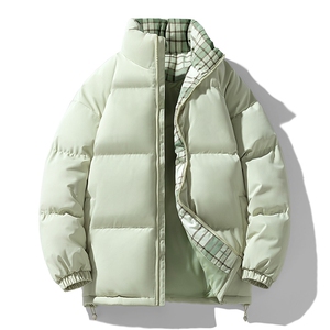抖音得物美式潮流高品质格子三防加厚羽绒棉衣外套棉服MY5555-P68图片