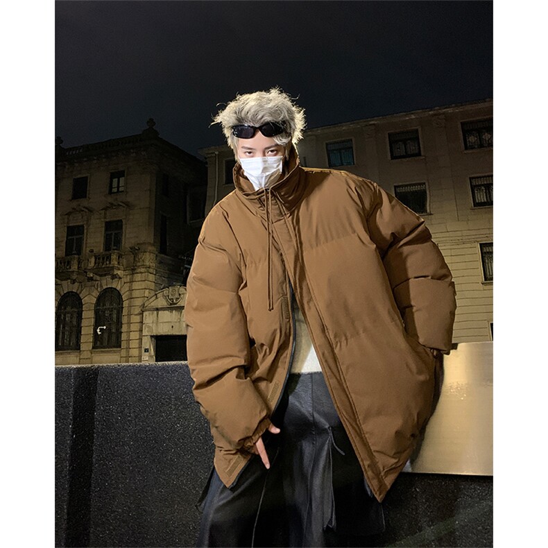 冬季港风宽松美式高街5色跑量款休闲保暖棉衣XZ811A-MF988-P90，男装棉衣，星座811A