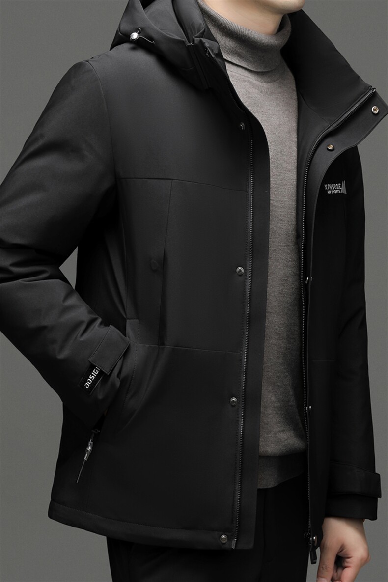 羽绒服男士新款秋冬季宽松休闲中青年保暖连帽外套FF9776-P290,男装羽绒服,星座1105-3
