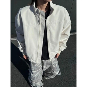 26春装新款美拉德立领飞行夹克boxy廓形休闲百搭外套上衣 JK6500图片