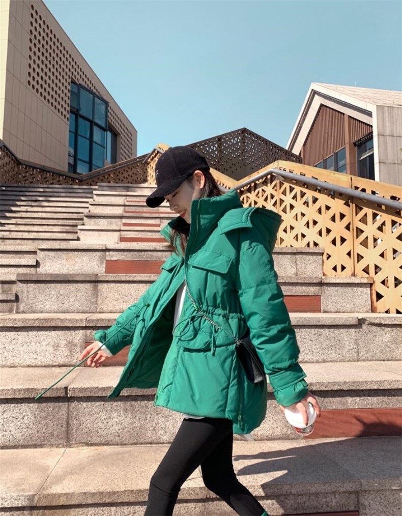 韩系排单显瘦羽绒服,女装羽绒服,LiLi