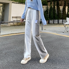 休闲裤夏季薄款宽松裤子美式高街直筒裤K105-P40，男装休闲裤，星座911-2(原星座613-2）