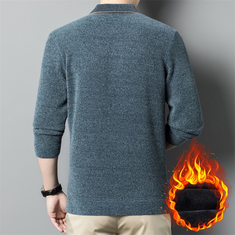 CA10408851钱塘2020-2冬季厚款中年男士时尚休闲简约针织衫P69,男装针织衫/毛衣,钱塘207-2