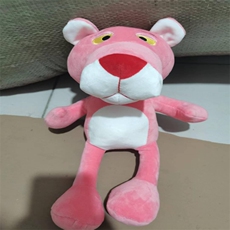 亿达玩具厂 8寸粉豹豹公仔