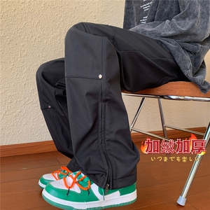 冬季机能裤加绒加厚冲锋裤D329-QM555-P65控88面料聚脂钎维图片