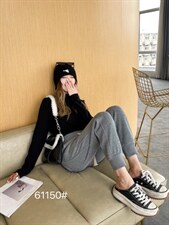 冬季新款超柔复合卫裤系列，女装休闲裤，千百莲