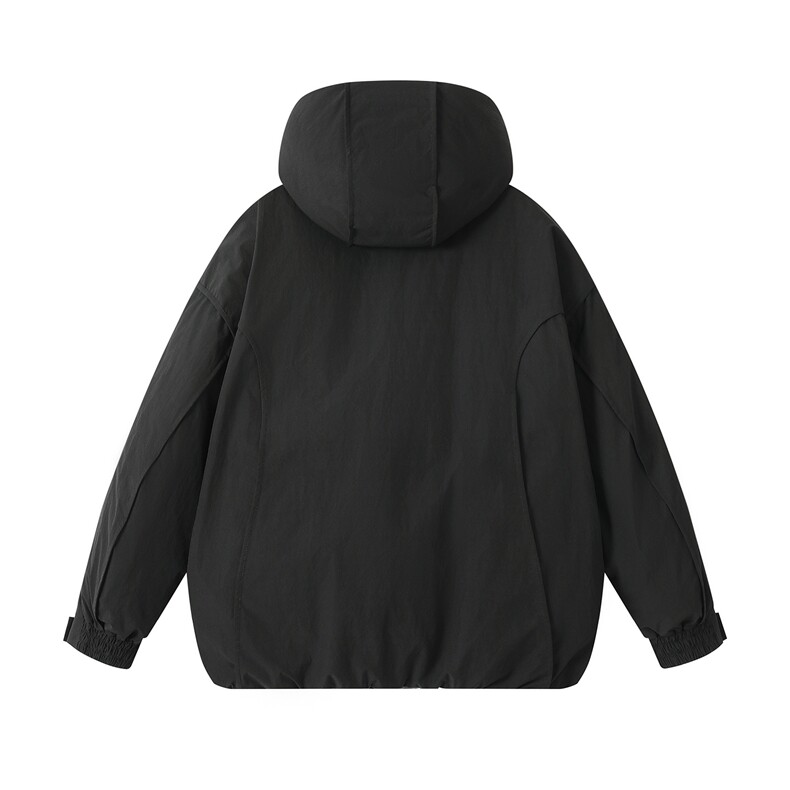 2025冬季新品90白鸭绒连帽羽绒服男外套厚款宽松休闲潮流百搭时尚,男装羽绒服,电商A234