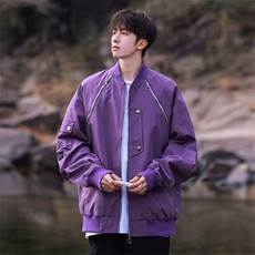 JK0026-P852025春季飞行员夹克美式重磅新款棒球服，男装夹克，星座109