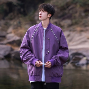 JK0026-P85 2025春季飞行员夹克美式重磅新款棒球服图片
