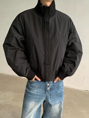 MY04-尺码M-3XL-特P65-美式复古廓形飞行员加厚夹克棉服外套棉衣，男装夹克，星座1811B