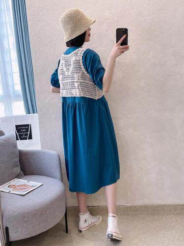 夏季配马甲连衣裙，女装马夹，曼希野